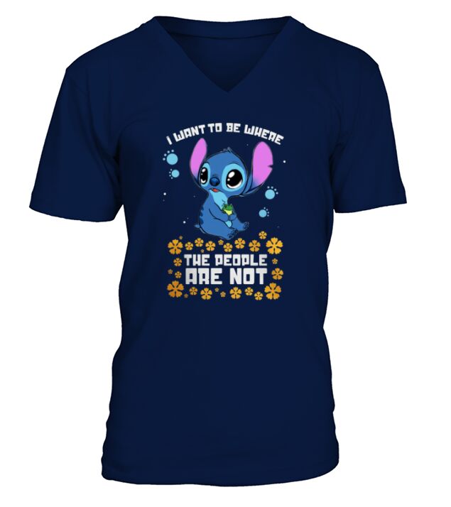 Stich V-Neck T-shirt