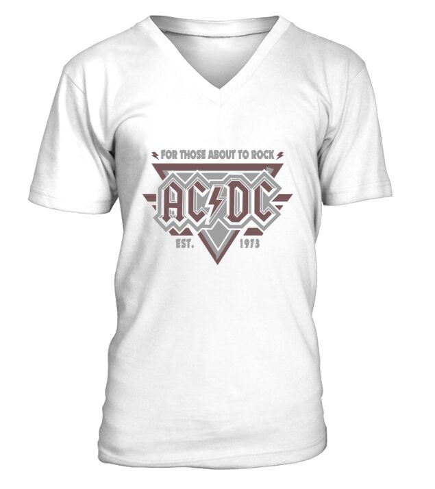 ACDC - Est. 1973 T-Shirt V-Neck T-shirt
