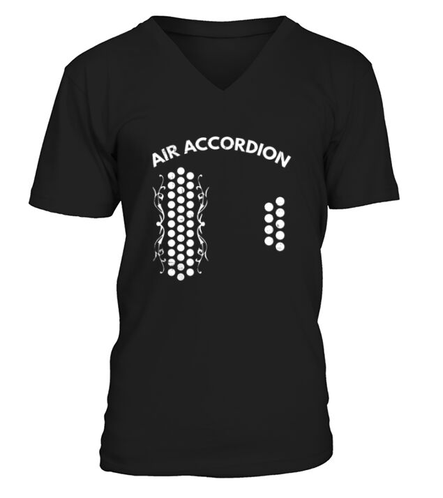 Air Accordion – Original Official V-Neck T-shirt