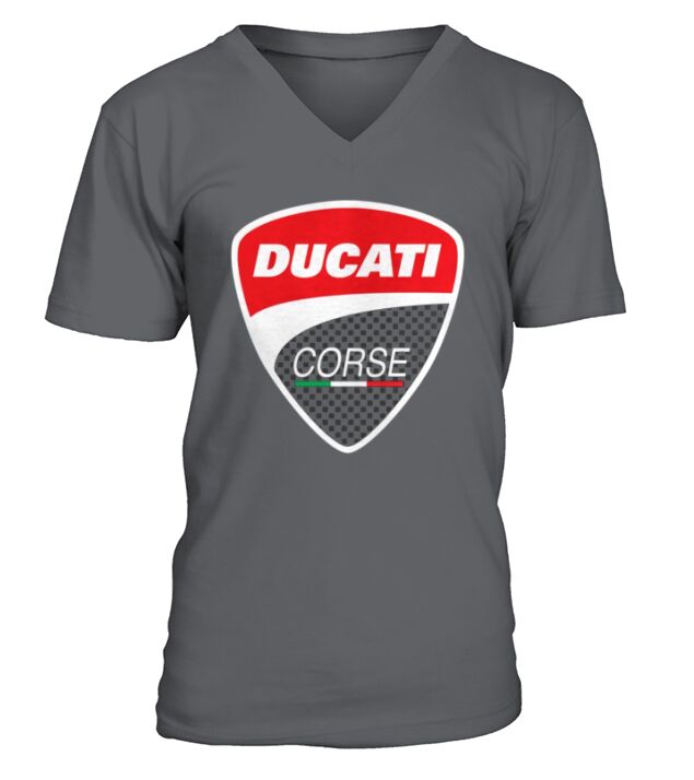 ducati-racing V-Neck T-shirt