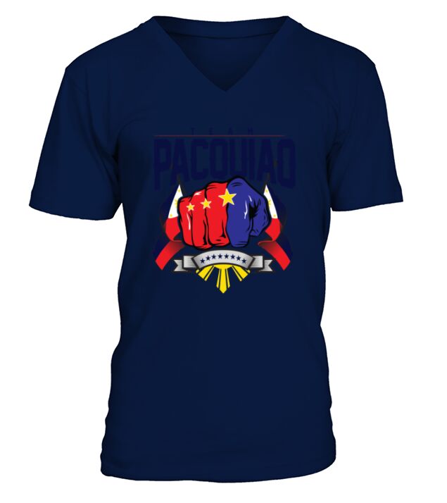 Manny Pacquiao V-Neck T-shirt