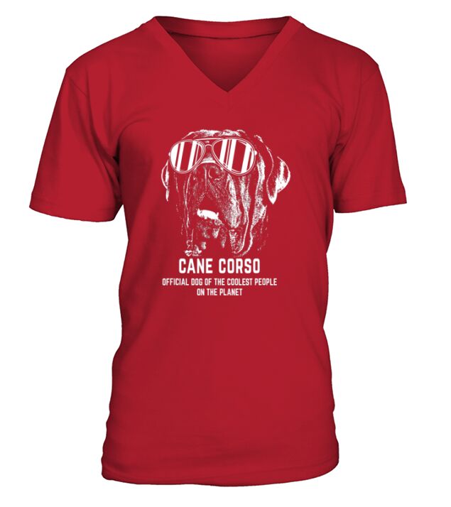 Cane Corso Dog of the Coolest Pup Lovers V-Neck T-shirt