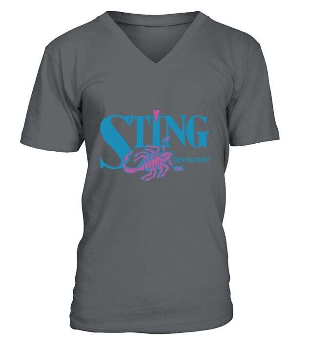 Aew Sting Scorpio Fatal Encounter V-Neck T-shirt