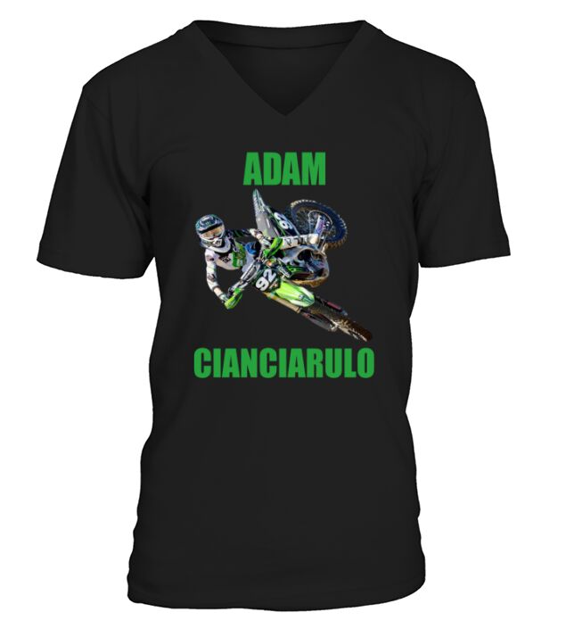 Adam Cianciarulo motorcross Tshirt V-Neck T-shirt