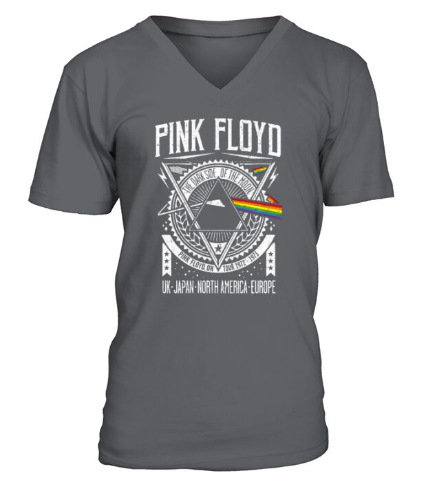 PINK FLOYD - DARK SIDE OF THE MOON TOUR V-Neck T-shirt