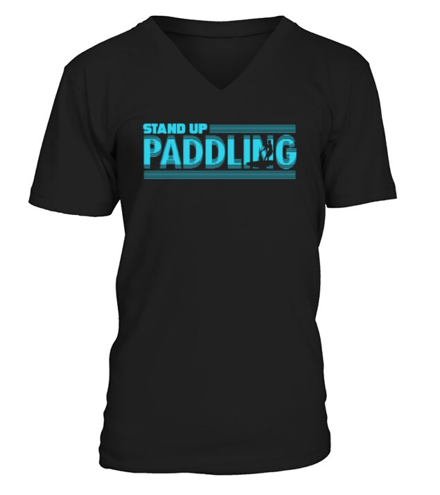 Stand up Paddling V-Neck T-shirt