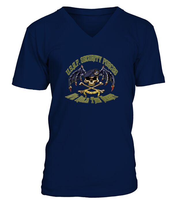 Security Forces Carpe Noctum Air Force V-Neck T-shirt