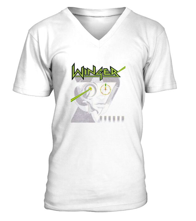 Winger Band V-Neck T-shirt