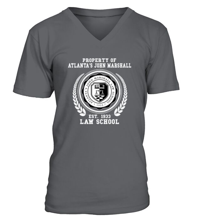 Atlantas John Marshall Law School V-Neck T-shirt