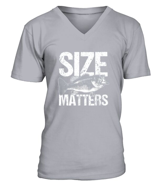 Size Fish Matters V-Neck T-shirt