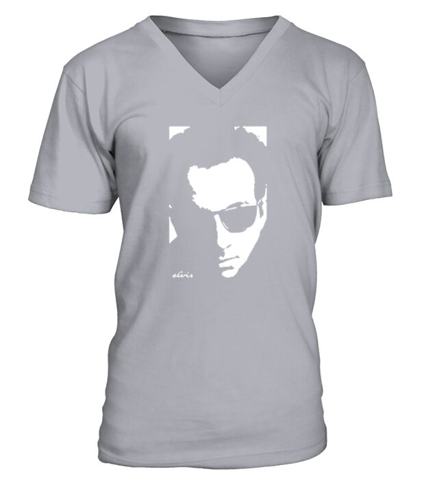 Elvis Costello Portrait  Fan V-Neck T-shirt