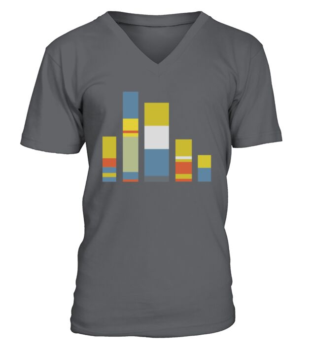Minimalist Simpsons T-Shirt V-Neck T-shirt