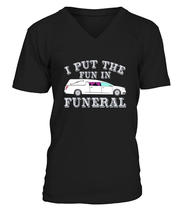 Funny Funeral Director Mortician Humor Gift  - Unisex Long Sleeve V-Neck T-shirt