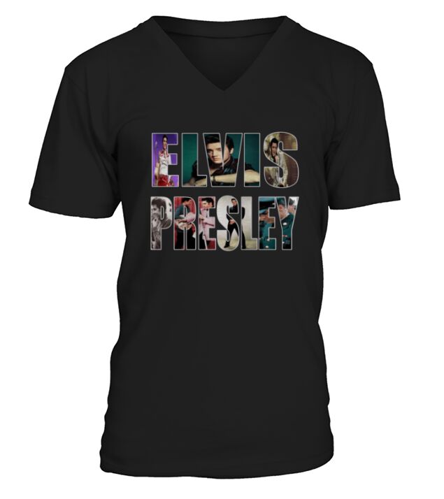ELVIS PRESLEY - Sweat Shirt V-Neck T-shirt