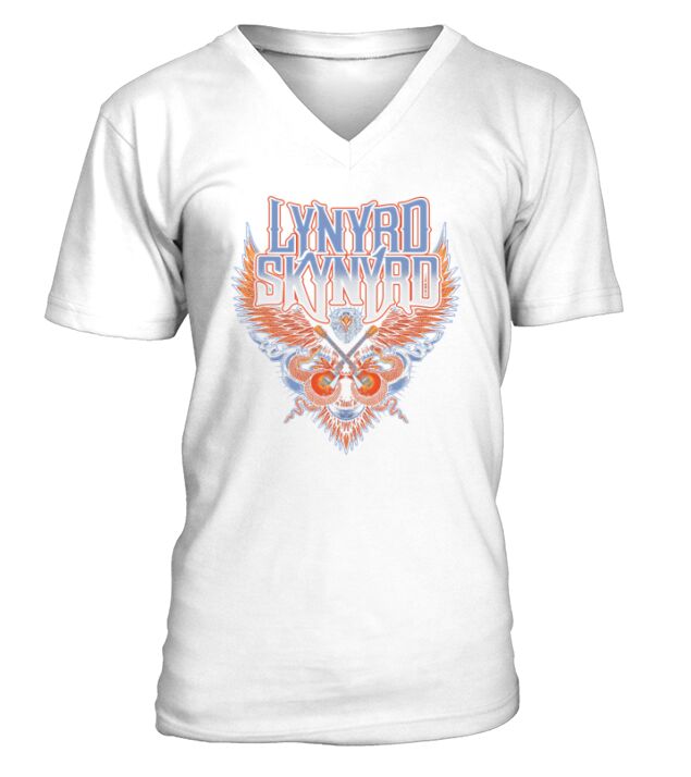 Lynyrd Skynyrd   - Unisex Long Sleeve V-Neck T-shirt