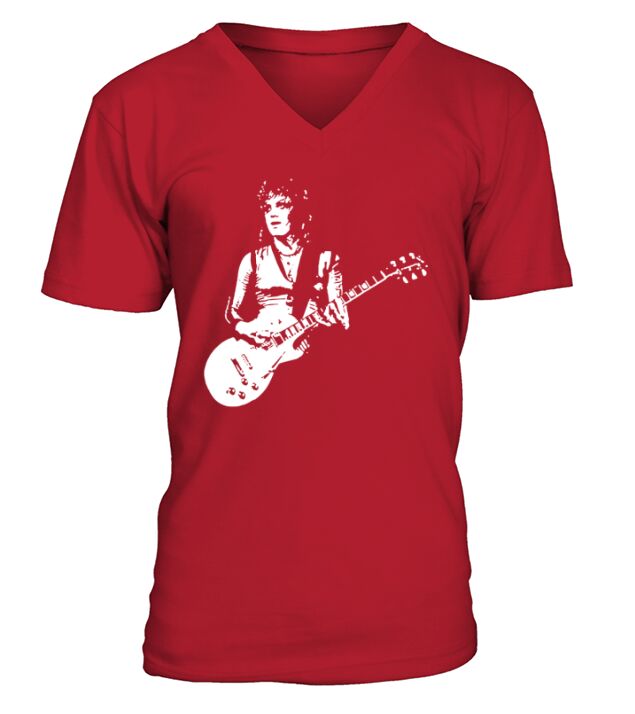 Joan Jett Fan V-Neck T-shirt