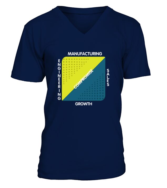 Conjoined Triangles of Success-Silicon Valley V-Neck T-shirt