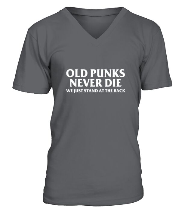 old punks V-Neck T-shirt