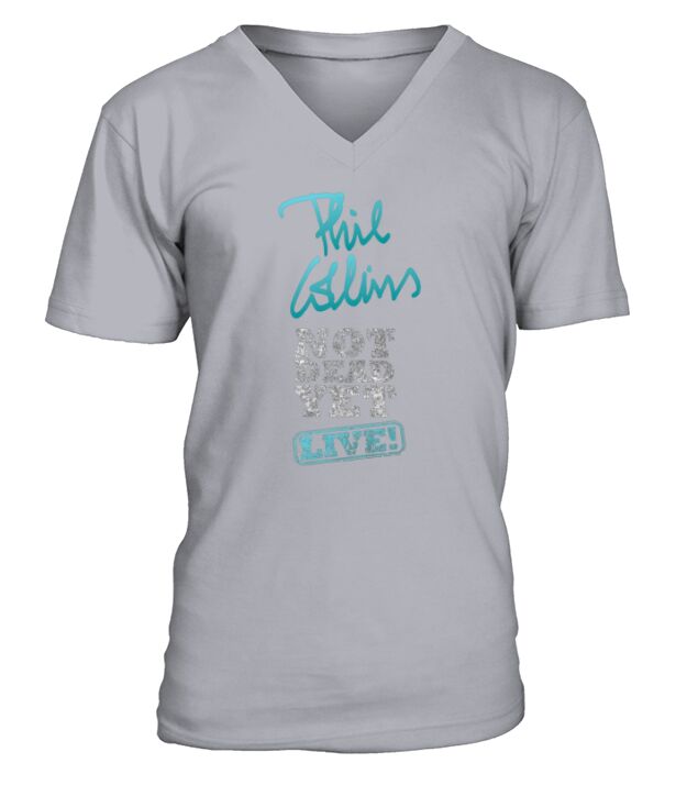 Phil Collins Still Not Dead Yet Live V-Neck T-shirt