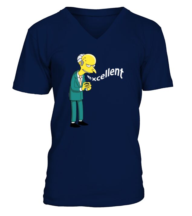 mr-burns T-Shirt V-Neck T-shirt