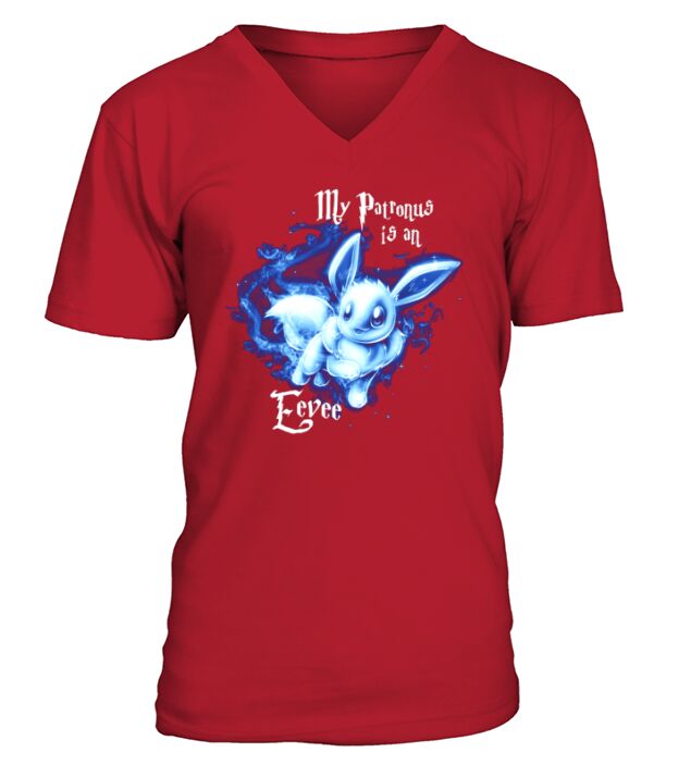 Poké-Patronus - Eevee T-Shirt V-Neck T-shirt