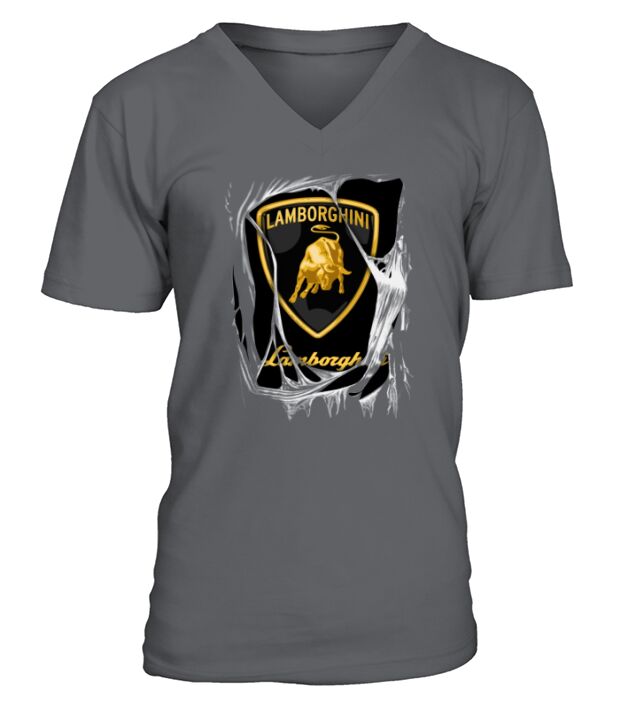 LAMBORGHINI V-Neck T-shirt