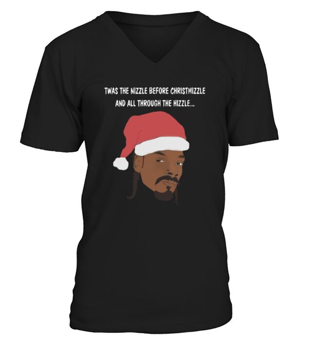 Snoop Dogg Christmas Sweater Hoodie Shirt V-Neck T-shirt
